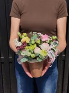 Композиция в коробке «Кустик счастья»