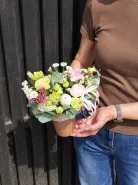 Композиция в коробке «Кустик счастья»