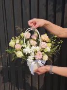 Композиция в сумочке «Мягкость дня»