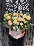 Композиция в коробке «Пышное лето»