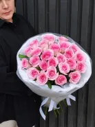 Букет с розами «Розовая прелесть»