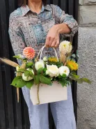 Композиция в сумочке «Осенняя гармония»
