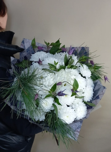 Зимний букет &laquo;Звездная элегия&raquo; от интернет-магазина цветов в 