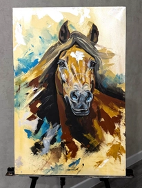 Картина &laquo;Портрет жеребца&raquo; 40х60 от интернет-магазина «» в 