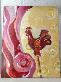 Картина &laquo;Золотой петушок&raquo; 40х50 от интернет-магазина «» в 