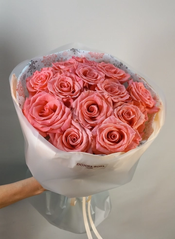 коралловая роза от интернет-магазина цветов в 