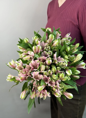 Букет из альстромерии &laquo;Розовый Фламинго&raquo; от интернет-магазина цветов в 