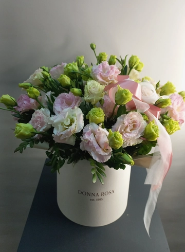 Цветы в коробке &laquo; Цветочные кружева &raquo; от интернет-магазина цветов в 