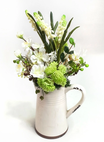 Композиция  &laquo;С мускарями&raquo;  от интернет-магазина цветов в 