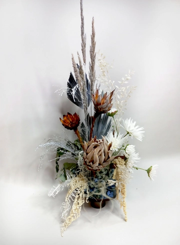 Композиция  &laquo;Сухоцветная&raquo; от интернет-магазина цветов в 