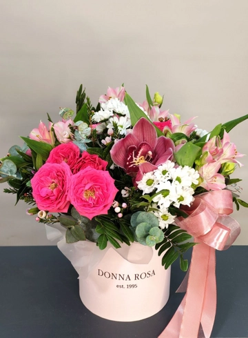 Цветы в коробке &laquo;Мечта&raquo; от интернет-магазина цветов в 