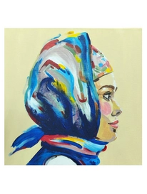 Картина &laquo;Русская красавица в профиль&raquo; 40х40 от интернет-магазина «» в 