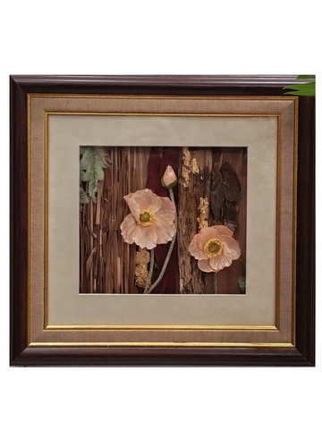 Коллаж &laquo;Вечный покой&raquo; 35х35 от интернет-магазина цветов в 