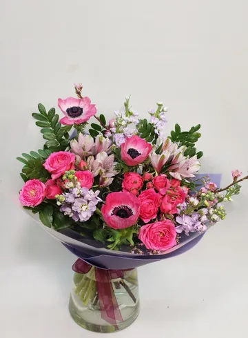 Букет &laquo;Лиловый сад&raquo; от интернет-магазина цветов в 