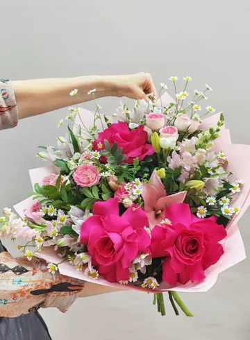 Букет &laquo;Лиловая нежность&raquo; от интернет-магазина цветов в 