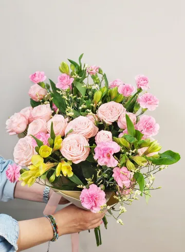 Букет &laquo;Привет, Апрель!&raquo; от интернет-магазина цветов в 